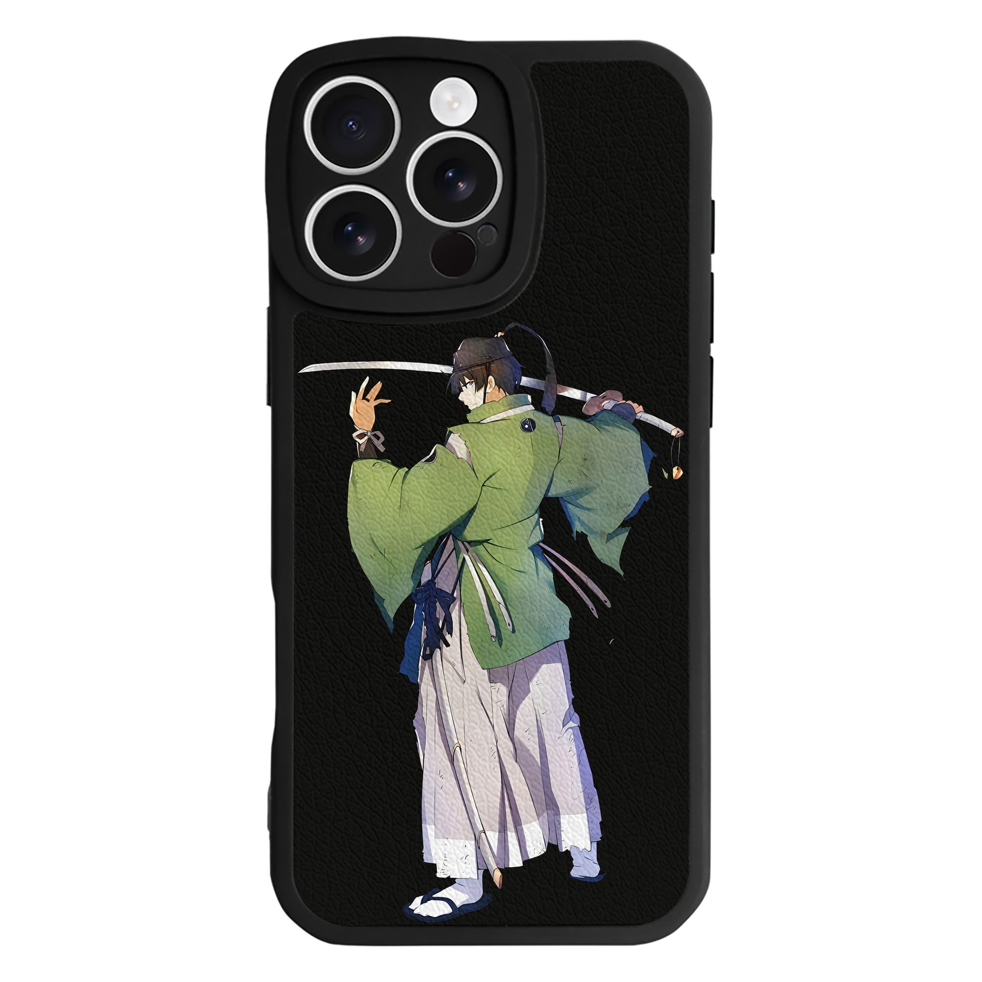 （画像用） 刀剣乱舞 Touken Ranbu 【iPhone 16シリーズ対応】シリコンスマホケース（レザー調） 材質：シリコン